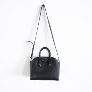 Mini Antigona Leather Satchel Bag